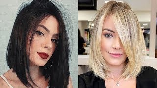 8 Stunning Bob Haircuts For Medium Hair  Amazing Hairstyles Transformation 2018