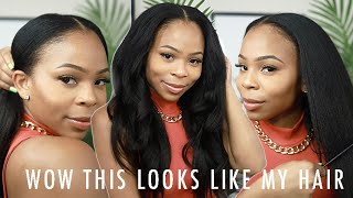 How To: Install A U-Part Wig | Easy And Realistic | Detailed Styling And Install | Omgqueen