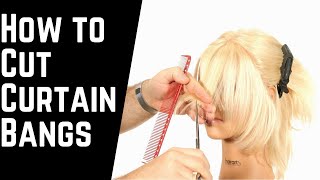 How To Cut Curtain Bangs - Thesalonguy
