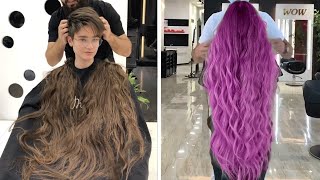 Top 10+ Hair Transformation 2021 | Long & Short Haircut Compilation | Hairstyle & Color