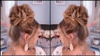 High Bun || Easy Hairstyle Tutorial || Hairstyle For Long Hair || Wedding Hairstyle
