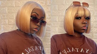I Messed Up This Wig And It Still Came Out Bomb | Blonde + Brown Ombre Hair | Herdreamwigsco