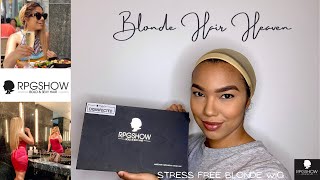 Blonde Wig Review| Ash Blonde Highlights, Dark Roots | Rpgshow Review