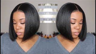 Simple Short Bob Wig For Beginners I Natural Invisible Lace I Myfirstwig