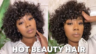 Rose Curl Bob Wig Ft. Hot Beauty Hair| Is It Worth The Hype ?