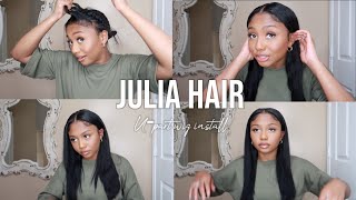 Is This My Real Hair!!? | Julia Hair U - Part Wig Install | Black Friday Sale