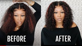 Burgundy Wig | Fall Ready! Super Thin Lace Looks Like Real Scalp | Rpgshow