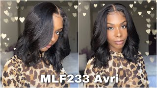 Cute Pre-Styled Affordable Bob For Everyday | Bobbi Boss Synthetic Boss Lace Wig - Mlf233 Avri | Hsf