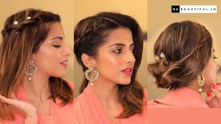 Easy Traditional Hairstyles For Short/Medium/Long Hair | Hairstyle By Knot Me Pretty | Be Beautiful