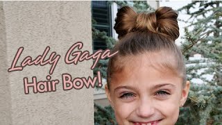 Lady Gaga Hair Bow | Updos | Cute Girls Hairstyles