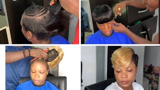 Short Hair Trends 2021/ Pixie Cut /Short Hair With Bangs/ Fringe Hairstyles . Cuts S1E2 Thegabriels
