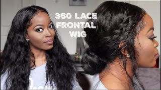 My First 360 Frontal Lace Wig: How To Install, Style, And Remove: China Lace Wigs (200% Density)