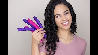 How To Get Heatless Curls |Protective Style (Full-Lace Wig)