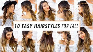 10 Heatless Hairstyles For Fall