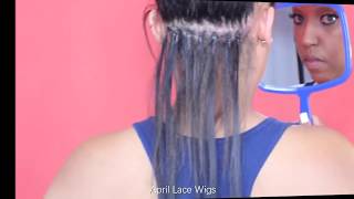 How To Install Microlink Tips Hair Extensions Step By Step For Beginners! April Lace Wigs