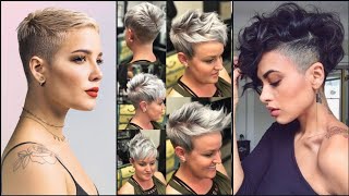 Women Boy Cut For Girls New Style Haircut 2020-2021 | Pixie Haircuts With Fine Bang Ideas