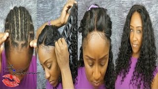 3 Part Lace Closure Sew In No Leave Out Tutorial | Ft Nvmyhairboutique