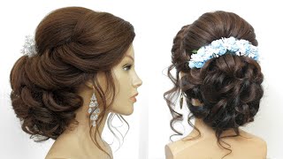 2 Wedding Hairstyles For Long Hair.  Beautiful Bridal Updos