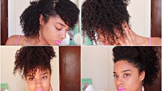 4 Quick Natural Hair Updos | Hairzing