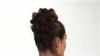 Hairstyles For Curly Hair : Easy Updos For Curly Hair