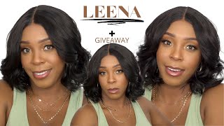It'S A Wig Synthetic Hair Hd Lace Wig - Hd T Lace Leena +Giveaway --/Wigtypes.Com