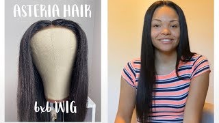 6X6 Lace Closure Wig | Asteria Hair (Not Sponsored)