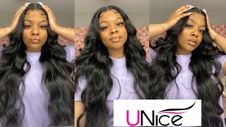 Effortless Install Best Invisible Hd Wig Ever Realistic & Natural Ft. Unice Hair