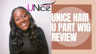 Amazon U Part Wig With Highlights| Ft. Unice Hair