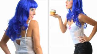 Katy Perry Wig | Tease By Incognito | Color: Retro Blue