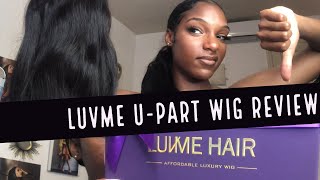 Luvme U-Part Wig Try-On/Review