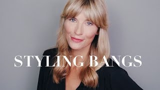 10 Ways To Style Bangs | Easy Hairstyles Summer 2019