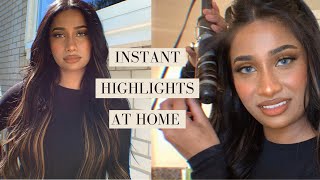 Instant Highlights With Tape-In Hair Extensions | Samantha Talu
