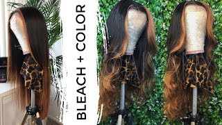 Must Watch The Perfect Fall Hair || Bleach & Color || Cynosure Straight Lacefront Wig