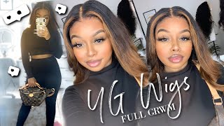 Full 3In1 Grwm! Ft. Yg Wigs Mix Color Wig| No Plucking Needed!