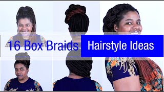16 Box Braids Hairstyle Ideas | Darling One Million  Braids