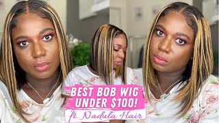 Super Affordable Bob Wig Under $100 | Wig Install | Ft. Nadula Hair