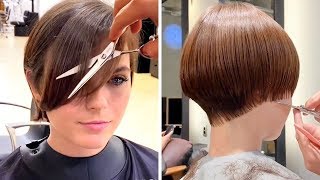 New Short Bob & Pixie Haircut Ideas Trending 2020 | Easy Women Short Hairstyles Tutorial Grwm