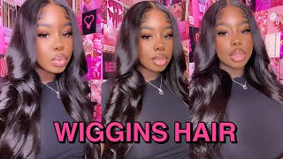 Frontal Vibes ! Easiest Invisible 6*6 Hd Lace Closure Wig Install+Review Ft. Wiggins Hair