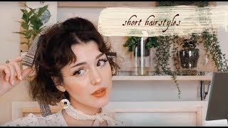 Hairstyles For *Actually* Short Hair //