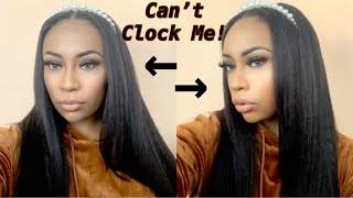 Best Kinky Straight U-Part Wig | The Price Is Right! | Perfect For Beginners | Klaiyi Hair
