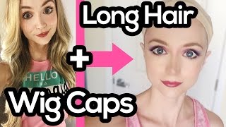 How To Put On A Wig Cap With Long Hair - Quickly!
