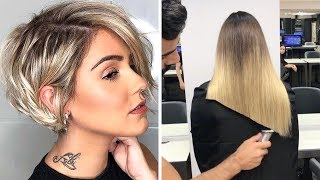 Trendy Hairstyles 2019 | Top Trending Pixie Haircut This Winter | Hair Transformation Women Grwm