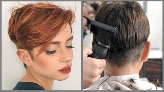 Top 12 Beautiful Short Haircut Tutorial Trending 2020 | Bob & Pixie Hairstyles Cut For Women Grwm