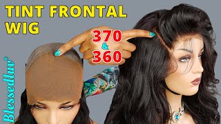 Lace Front: 370 Wig & 360 Wig Updated Method 2 How To Tint Lace Frontal On Any Wigs For Natural Look