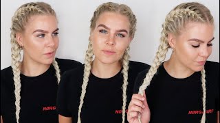 How To French Braid With Hair Extensions | Everydayhairinspiration