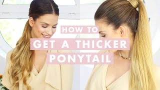 How To Do A Ponytail With Hair Extensions | 3 Ways