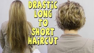 Quarantine Help Drastic Long To Short Womens Haircut