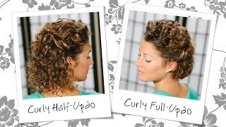 Wedding Inspired Updos For Curly Hair