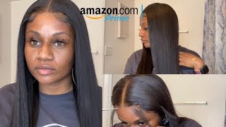 Best Affordable 4X4 Closure Wig From Amazon !! Wig Install Ft Arabella Hair | M Alanah