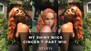 Ginger Lace T-Part Wig | My Shiny Wig Review
